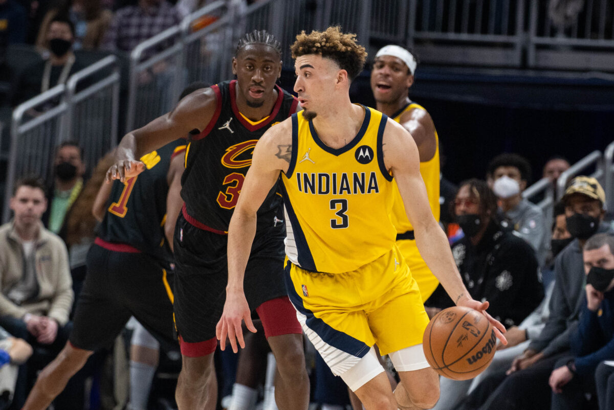 Pacers’ Chris Duarte missed practice Wednesday due to toe injury