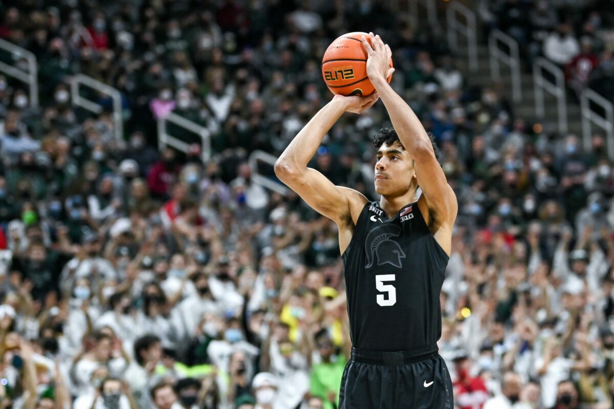 Michigan State basketball slated as a No. 5 seed in latest ESPN bracketology