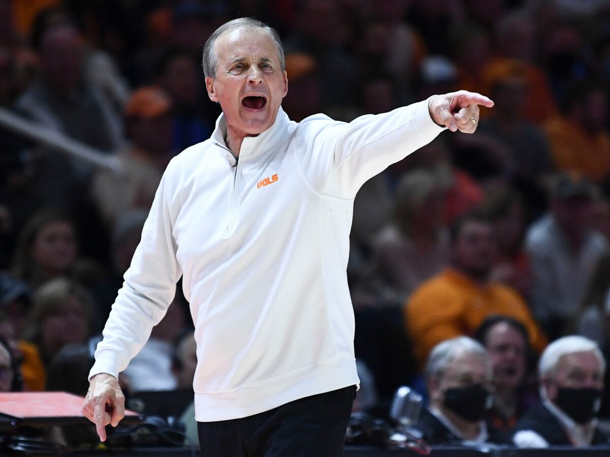 Tennessee head coach Rick Barnes didn’t like ‘overrated’ chant directed at Auburn