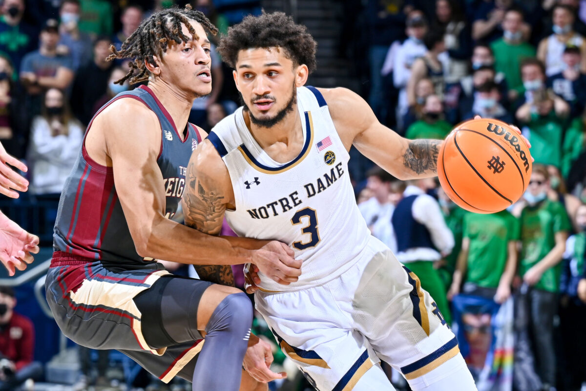 Notre Dame needs overtime to hold off Boston College