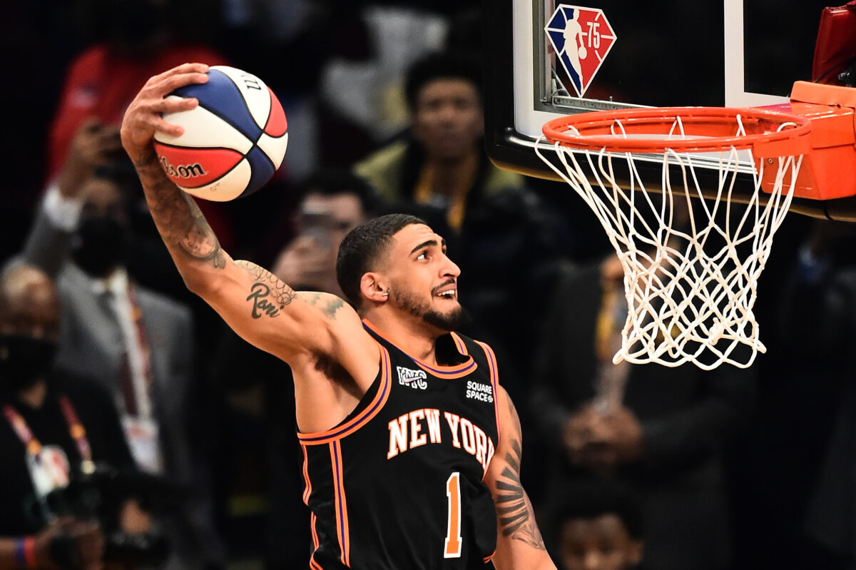 NBA Slam Dunk Contest: Obi Toppin bests Juan Toscano-Anderson to win