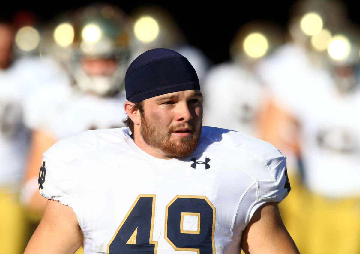Former Notre Dame player, coach Tyler Plantz back at alma mater
