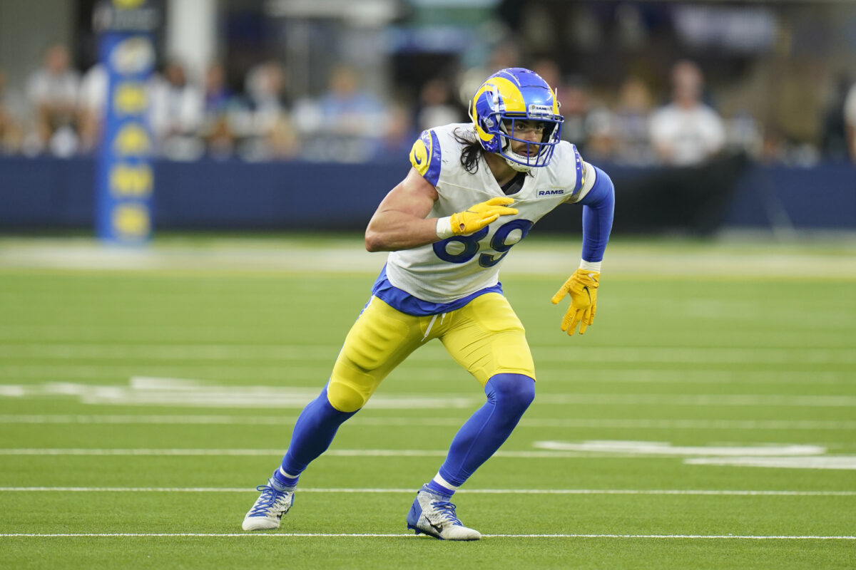 Tyler Higbee unlikely to practice before Super Bowl, uncertain to play