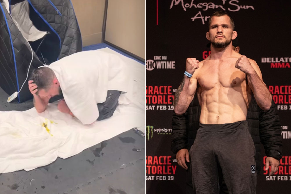 Commission suspends Bellator 274 winner Adam Piccolotti after he posts weight-cut vomiting video