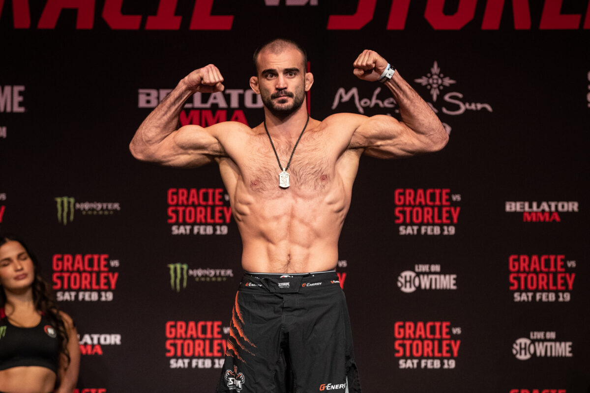 Bellator 274 video: Andrey Koreshkov melts Chance Rencountre with spinning back kick