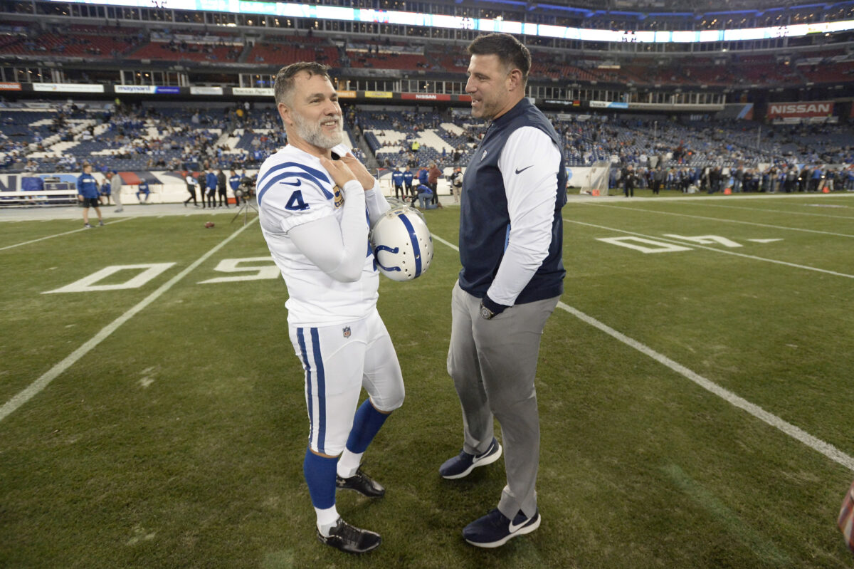 Adam Vinatieri: Mike Vrabel was “the king” of trash talk with Patriots