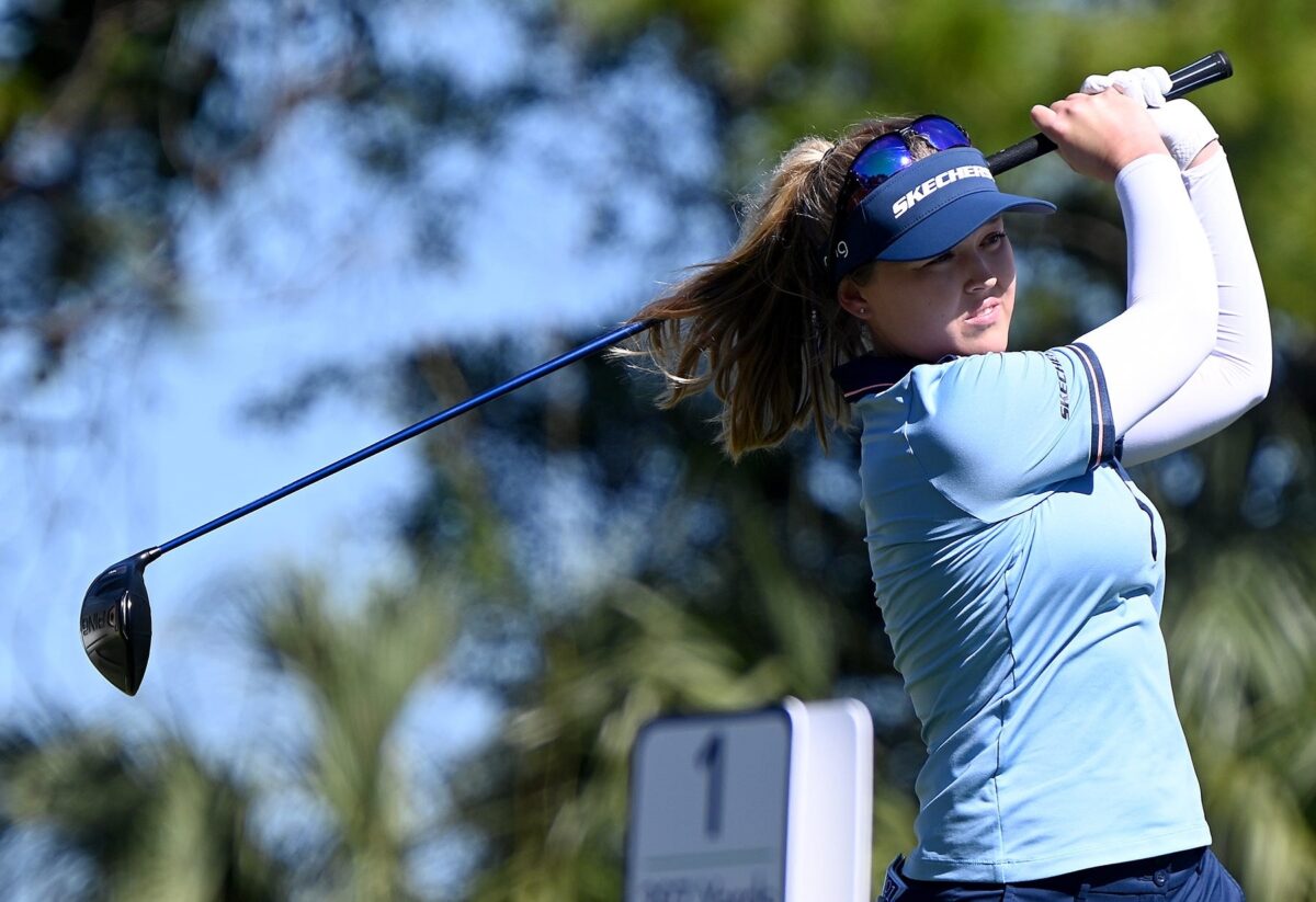 Sophia Popov, Brooke Henderson enjoy perks of playing close to home at LPGA Drive On Championship