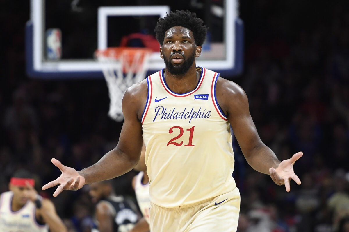 Joel Embiid strengthened his MVP odds, and joined Wilt and Kareem’s company