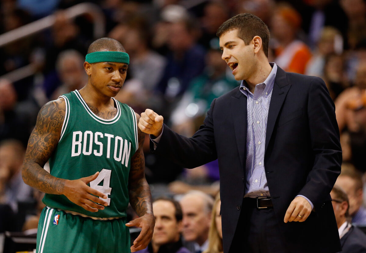 Team president Brad Stevens talks about Isaiah Thomas as a potential roster addition on Toucher and Rich