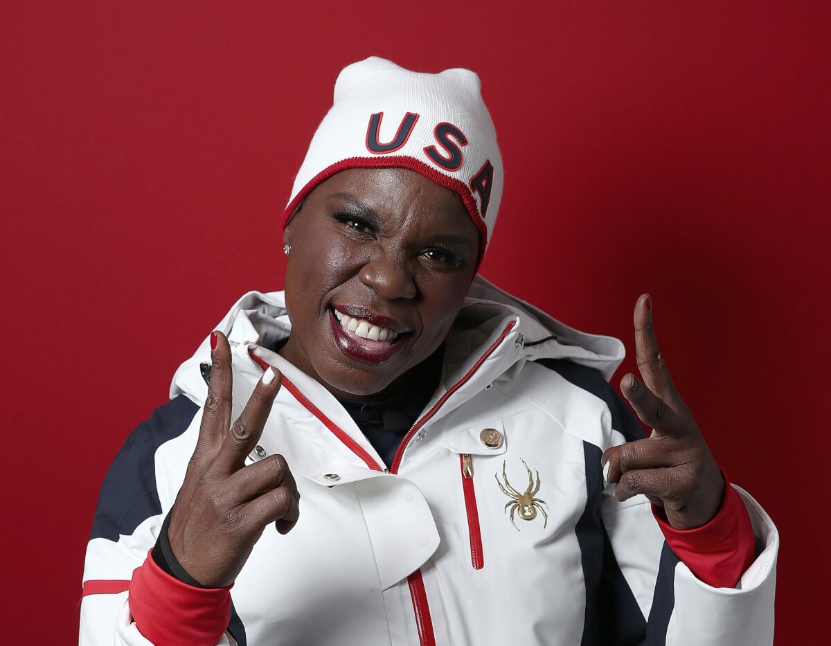 Leslie Jones is back with incredible NSFW reactions to Winter Olympics amazingness