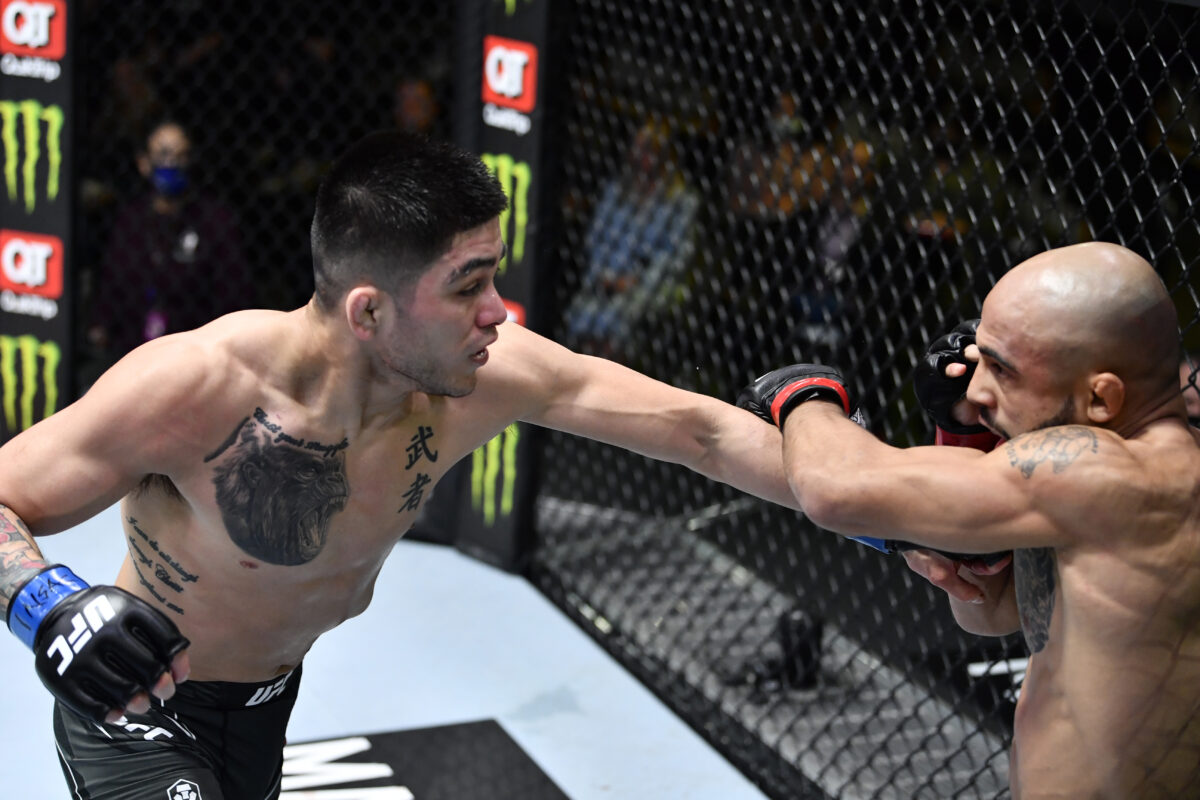 UFC Fight Night 200 video: John Castaneda shines, chokes Miles Johns unconscious after barrage