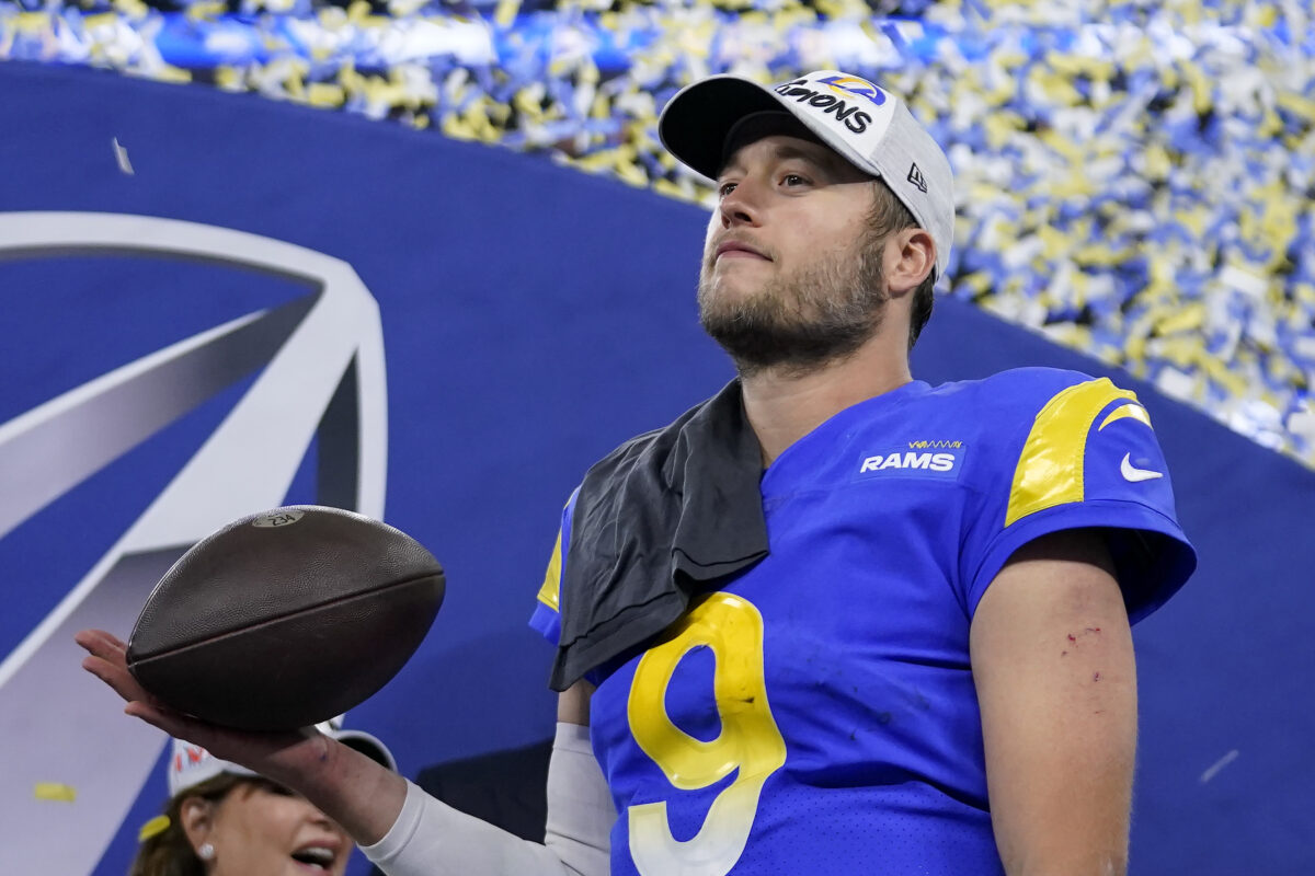 Matthew Stafford’s ‘legacy’ will be fine whether he wins or loses in Super Bowl 56