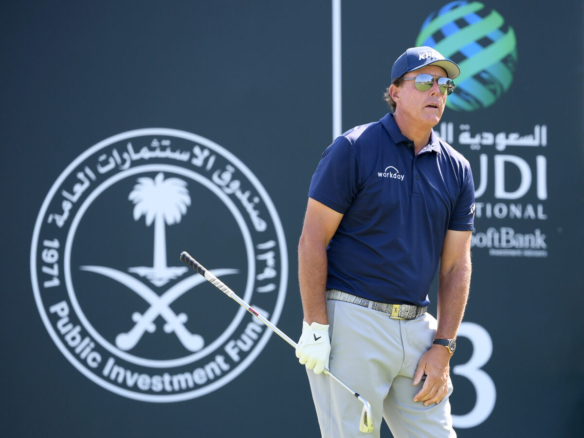 Phil Mickelson trashes PGA Tour, explains why he’s in talks with ‘scary motherf—–s’ to join breakaway Saudi golf league