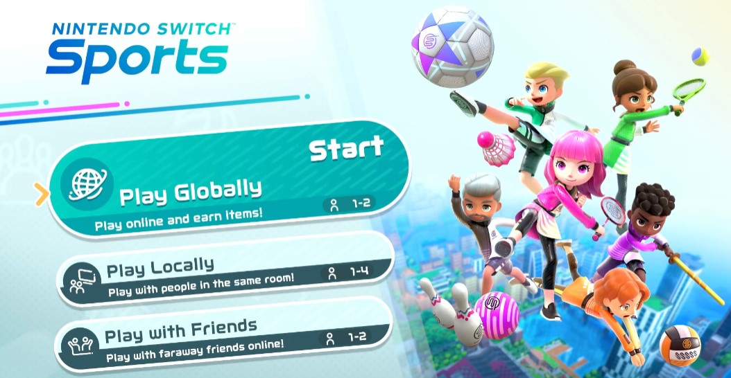 Where are the Miis in Nintendo Switch Sports?