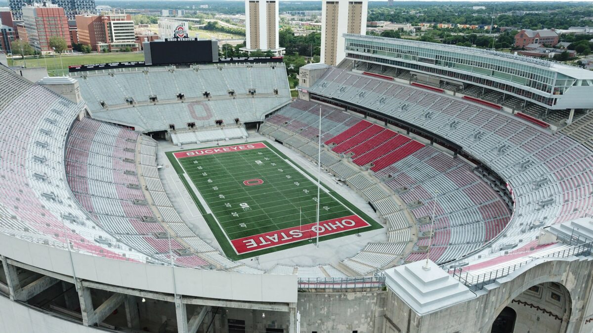 Ohio State unveils new field turf design for Ohio Stadium this fall