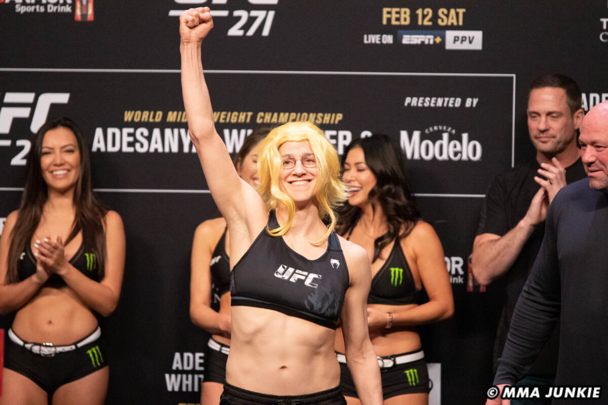 UFC 271 results: Roxanne Modafferi loses retirement bout in decision vs. Casey O’Neill