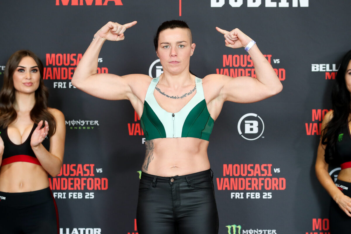 Bellator 275 results: Sinead Kavanagh powers through injury against Leah McCourt, earns second title shot
