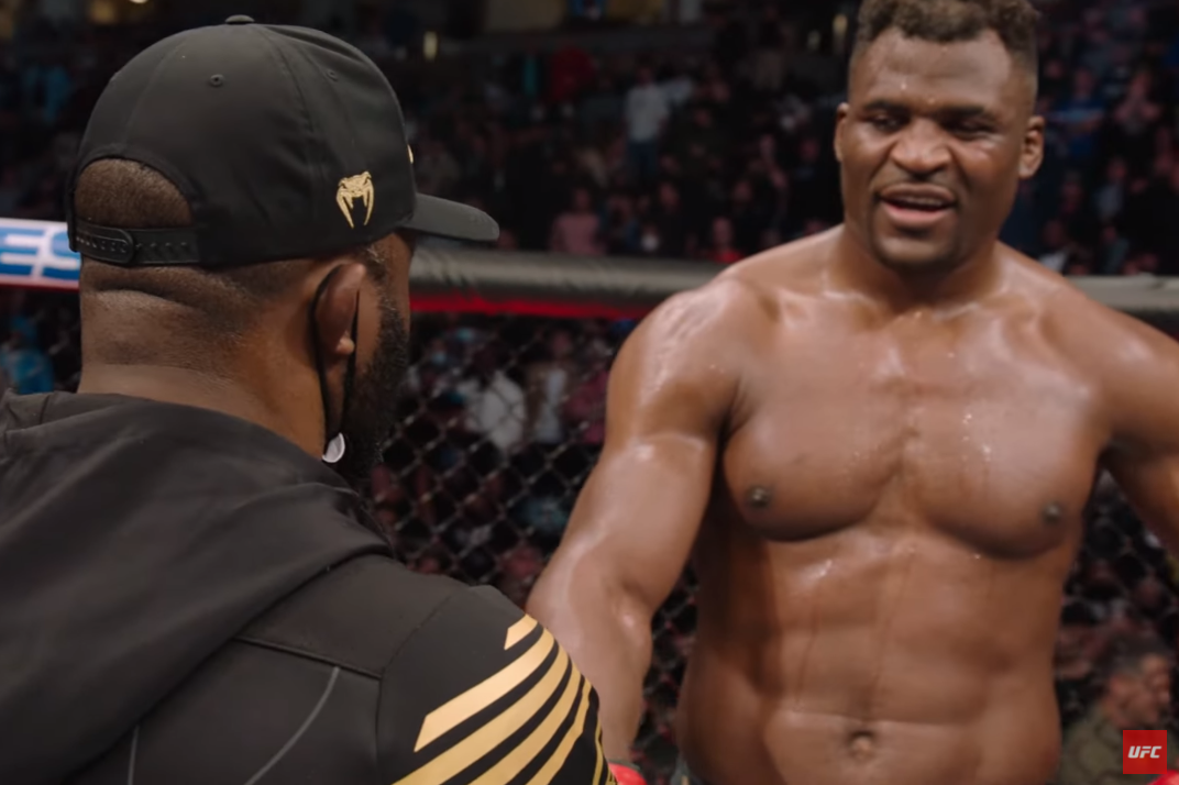 UFC 270 ‘Thrill and Agony’: Francis Ngannou and Fernand Lopez share a moment
