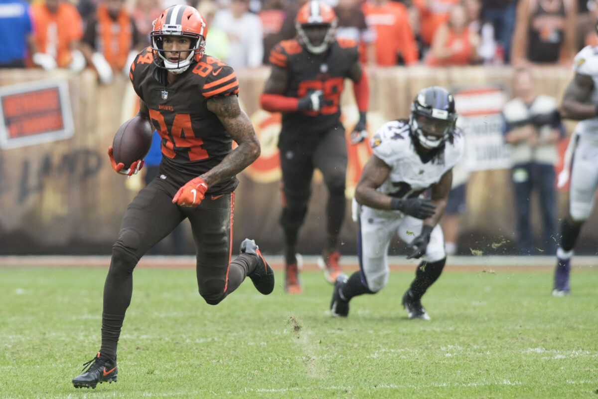 Browns waive WR Derrick Willies along with other smaller NFL moves