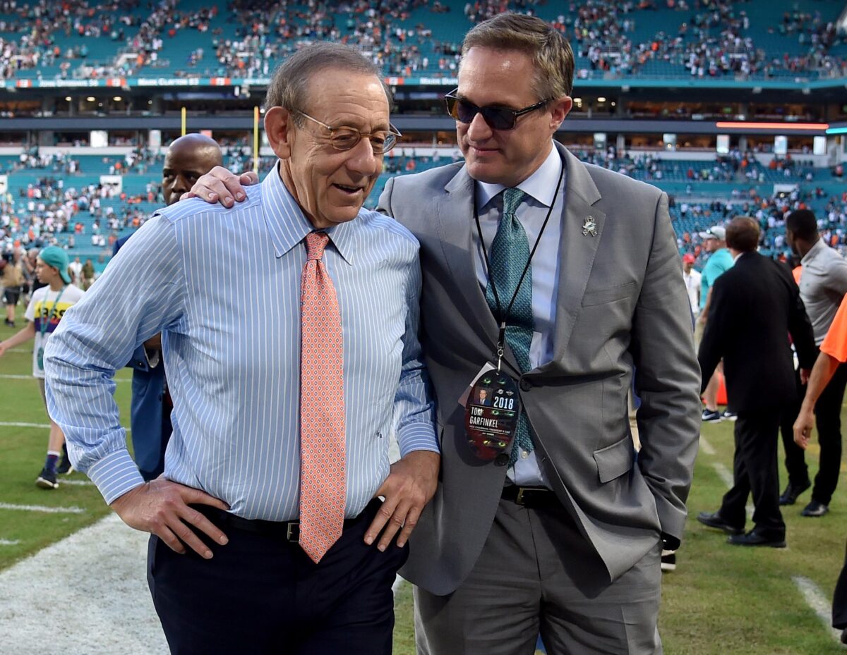 Stephen Ross hints at a new reporting structure for the Dolphins