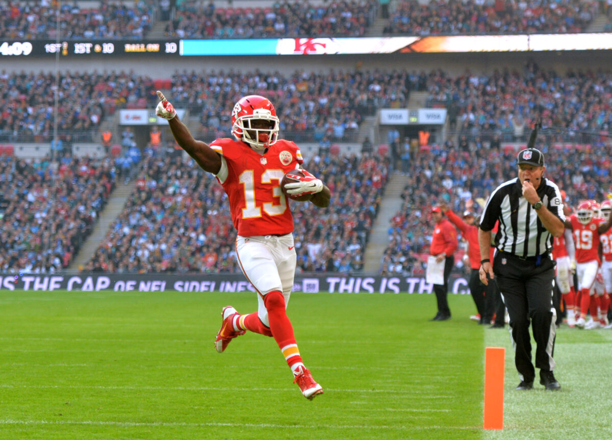 Former Chiefs WR De’Anthony Thomas signs with CFL’s BC Lions