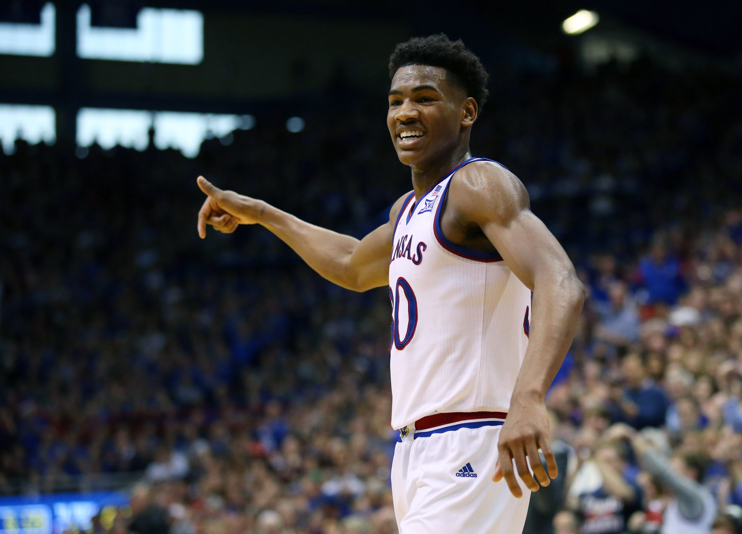 After thrashing Baylor, the Big 12 runs through Ochai Agbaji, and Kansas (again)