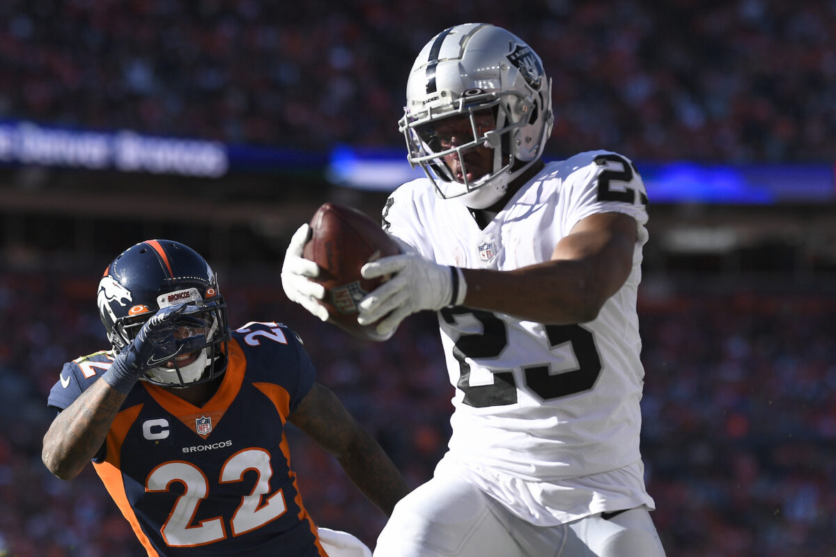 Restructure for RB Kenyan Drake solved two potential issues for Raiders