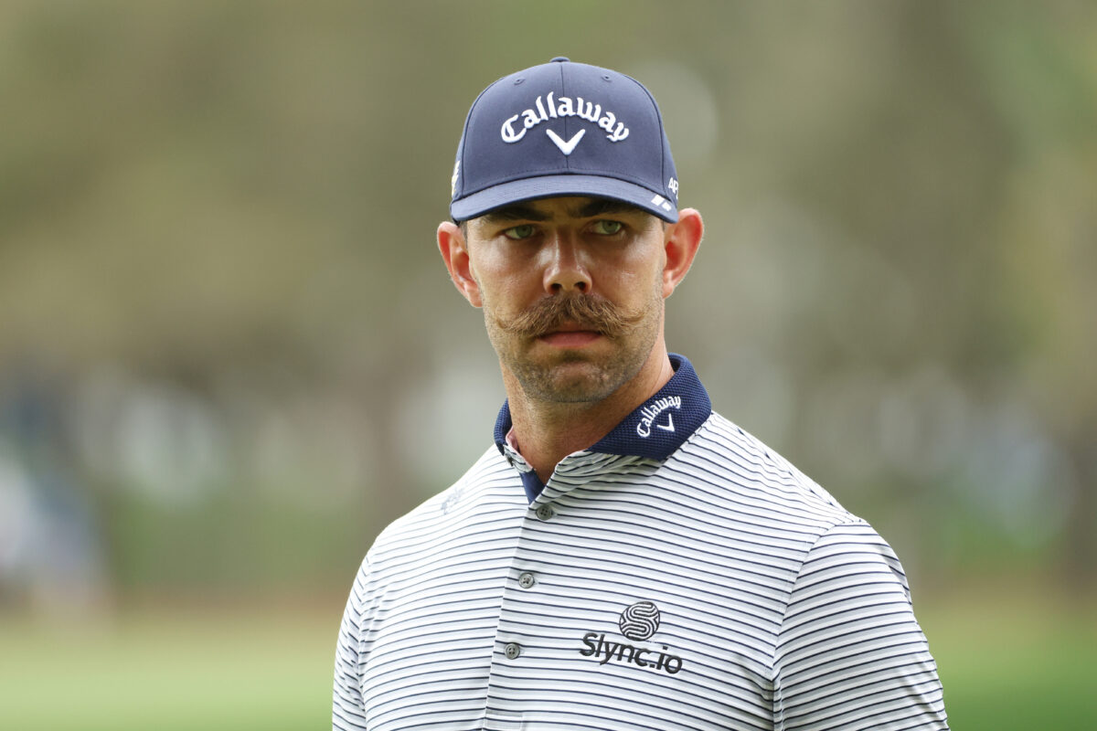 Erik van Rooyen proving he’s more than a mustache at 2022 Players Championship