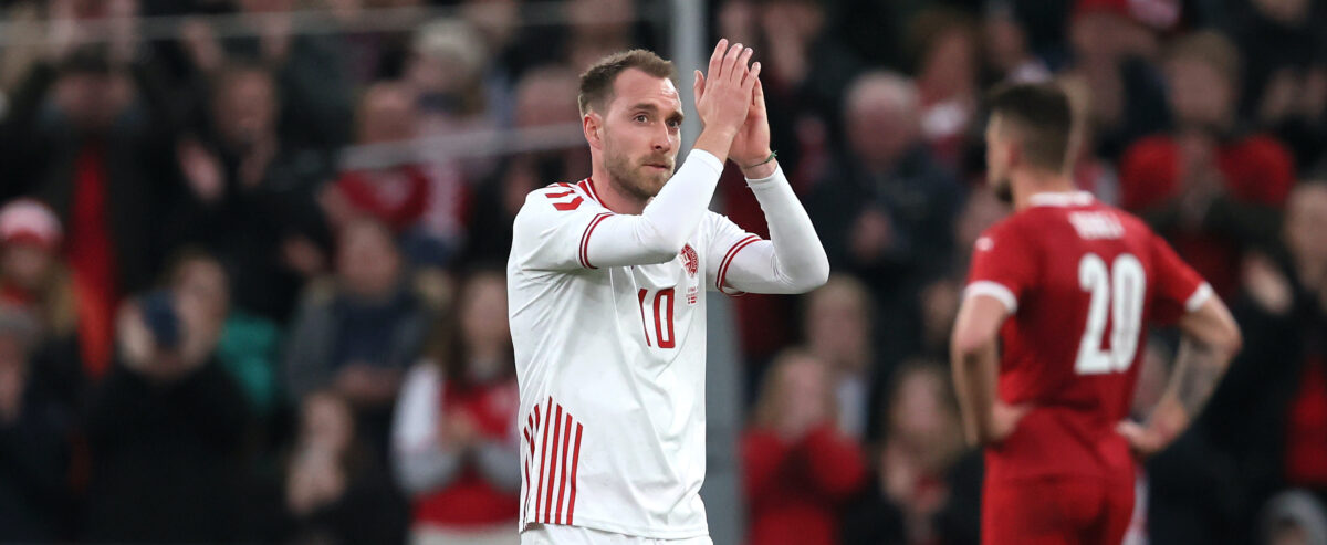 Denmark’s Christian Eriksen scored an incredible goal in his return to the site of his cardiac arrest