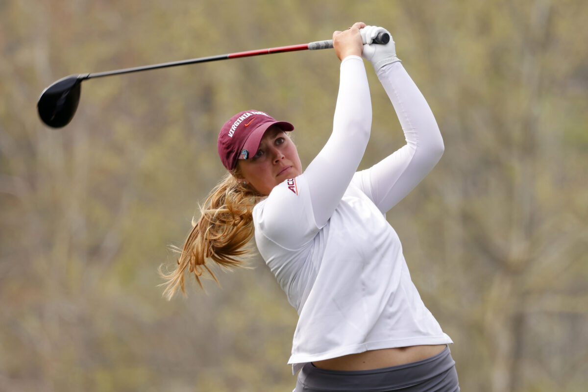 Virginia Tech’s Emily Mahar reunites with Australian family after two-plus years at Augusta National Women’s Amateur