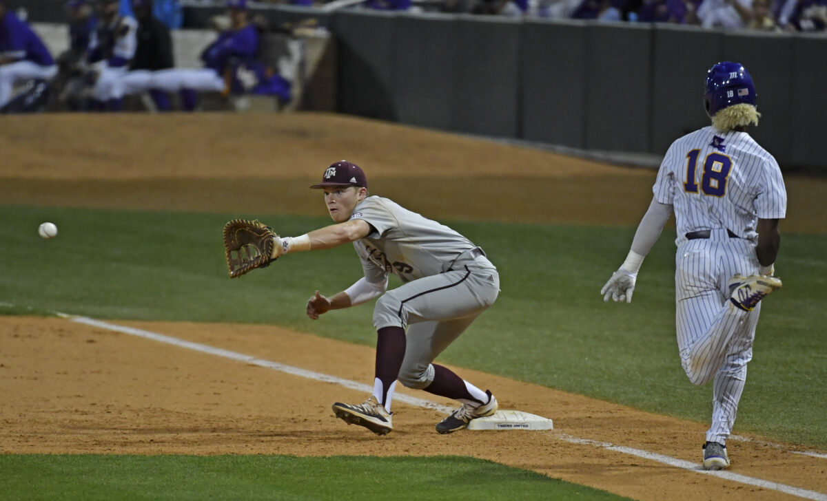 LSU baseball drops Game 1 of SEC opening series against Texas A&M