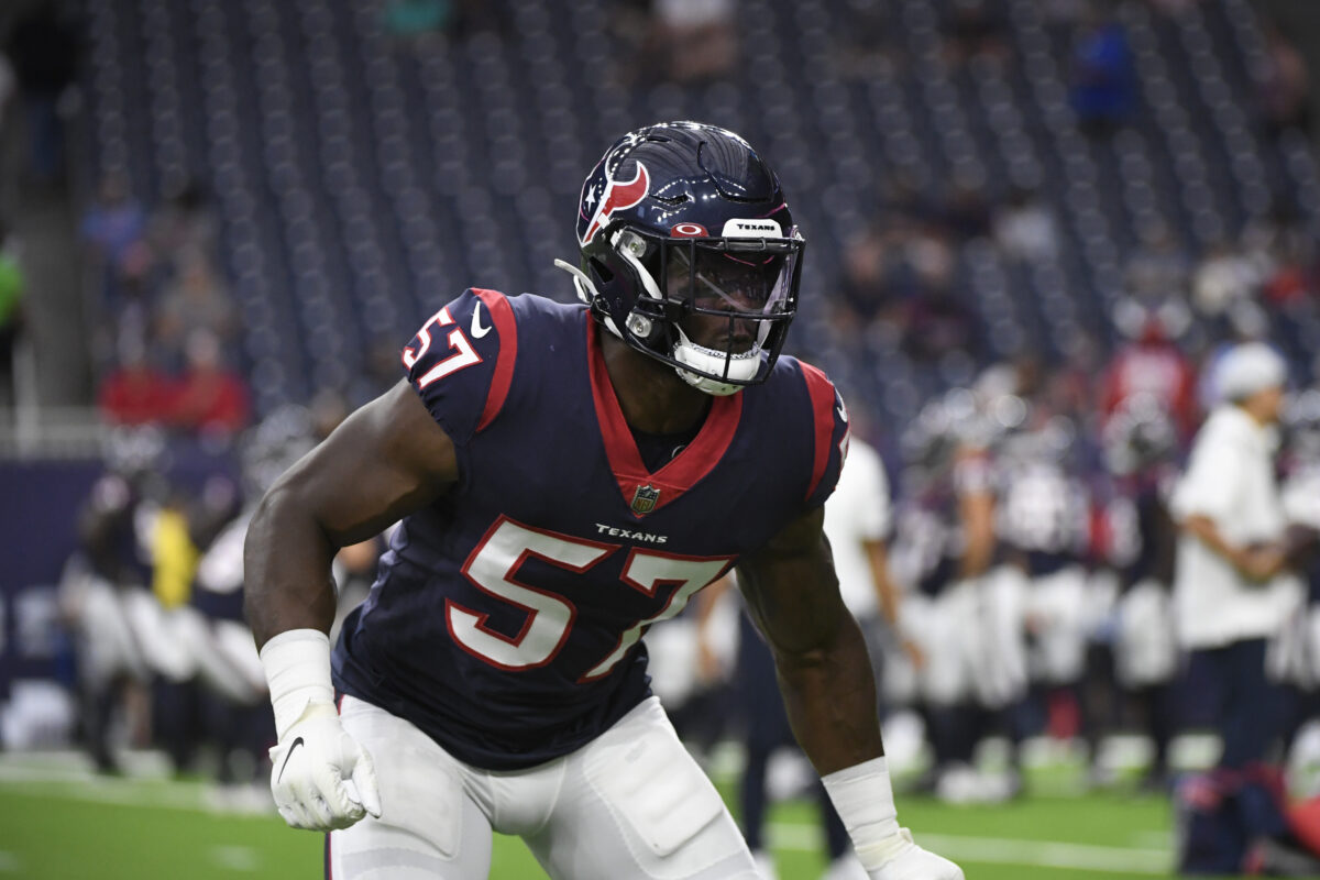 Texans restructure contract of LB Kevin Pierre-Louis