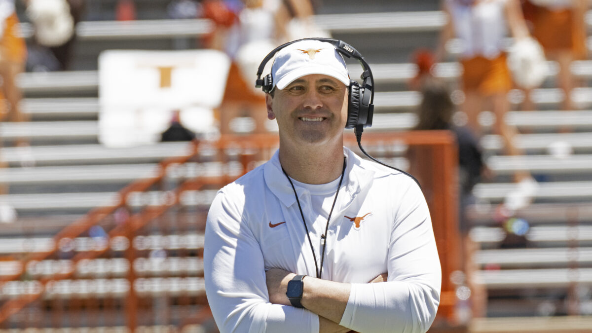Everything Steve Sarkisian said after Texas’ first spring practice