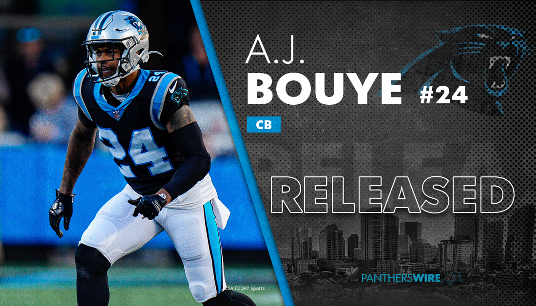 Panthers cut CB A.J. Bouye