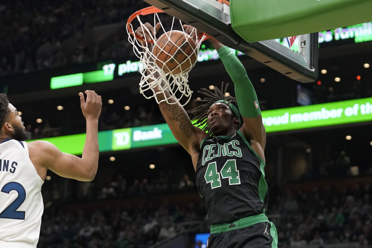 The Celtics’ reign atop the East could be short-lived with Robert Williams out indefinitely