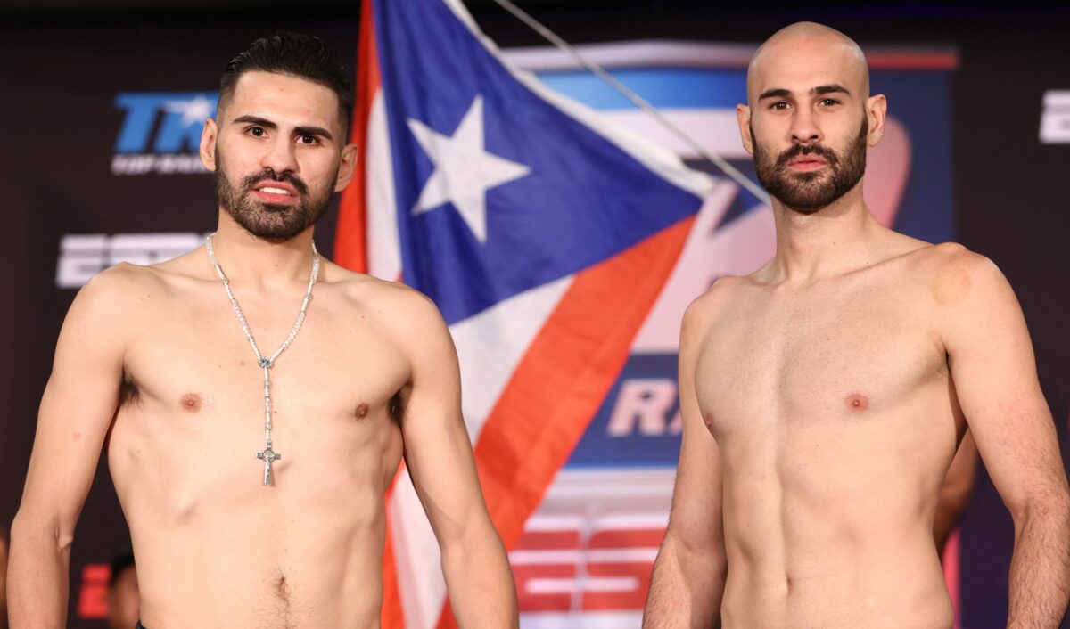 Jose Ramirez, Jose Pedraza make weight for Friday’s fight