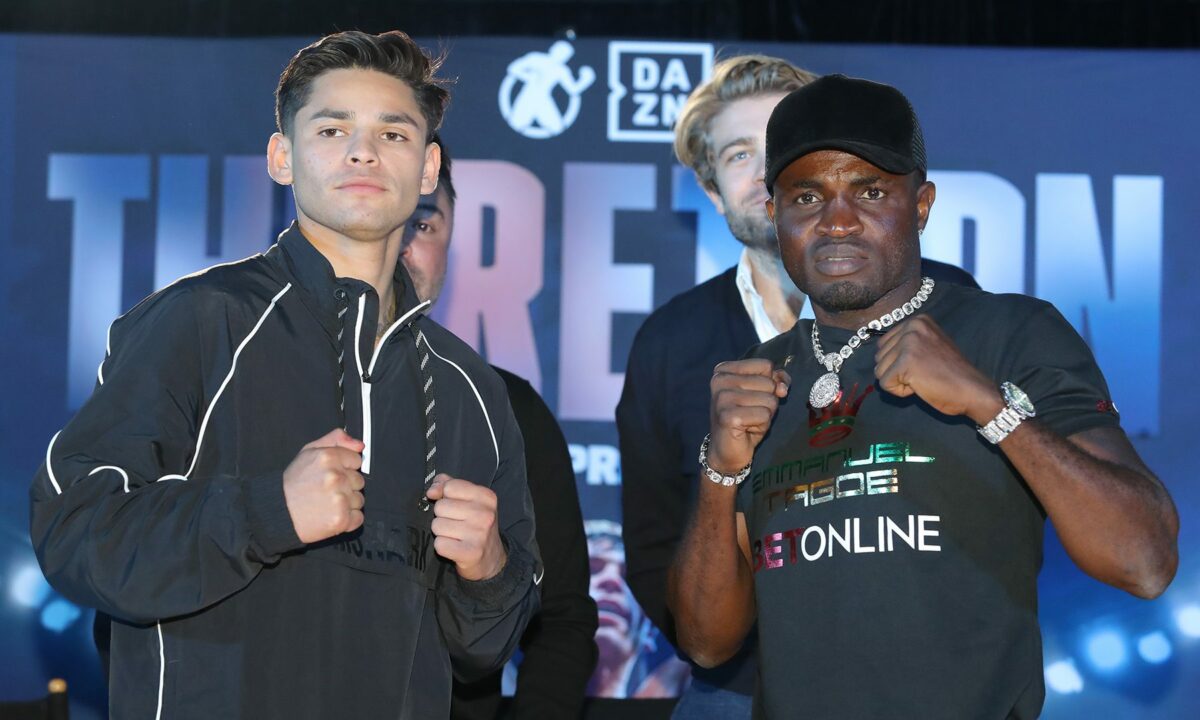 Ryan Garcia ready and raring to pick up where he left off