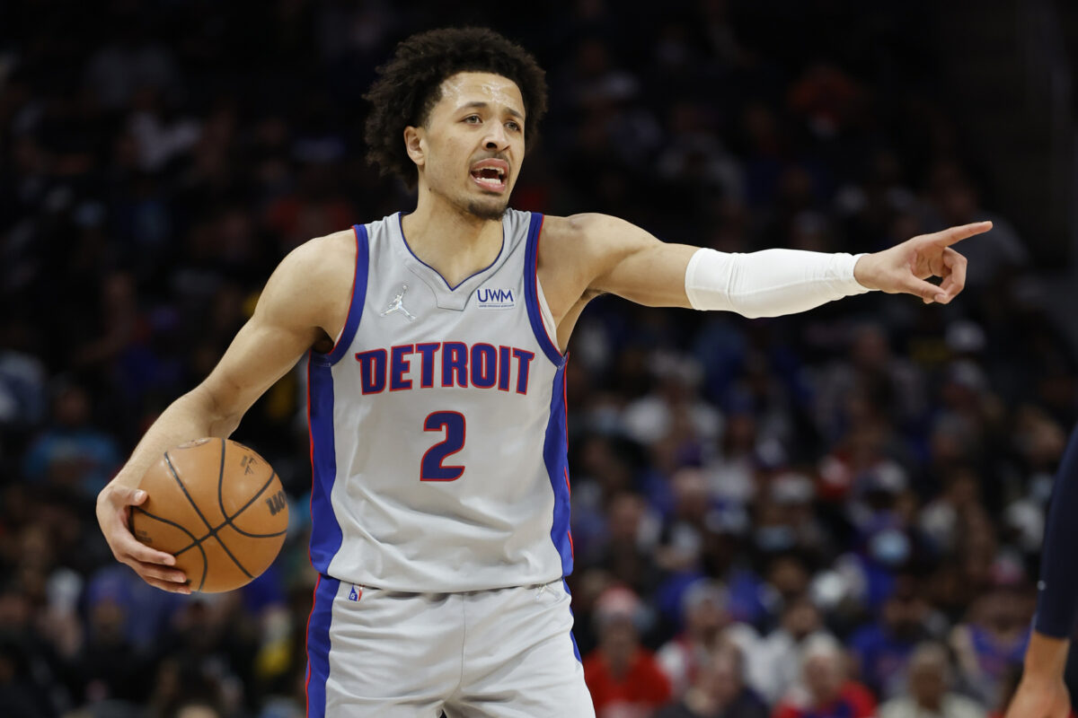 Sixers ‘ Tobias Harris impressed with Pistons rookie Cade Cunningham