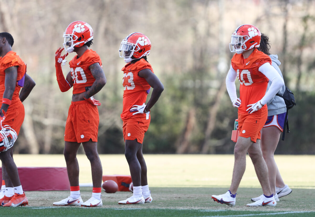 The latest on the competition at position where Clemson has multiple starters to replace