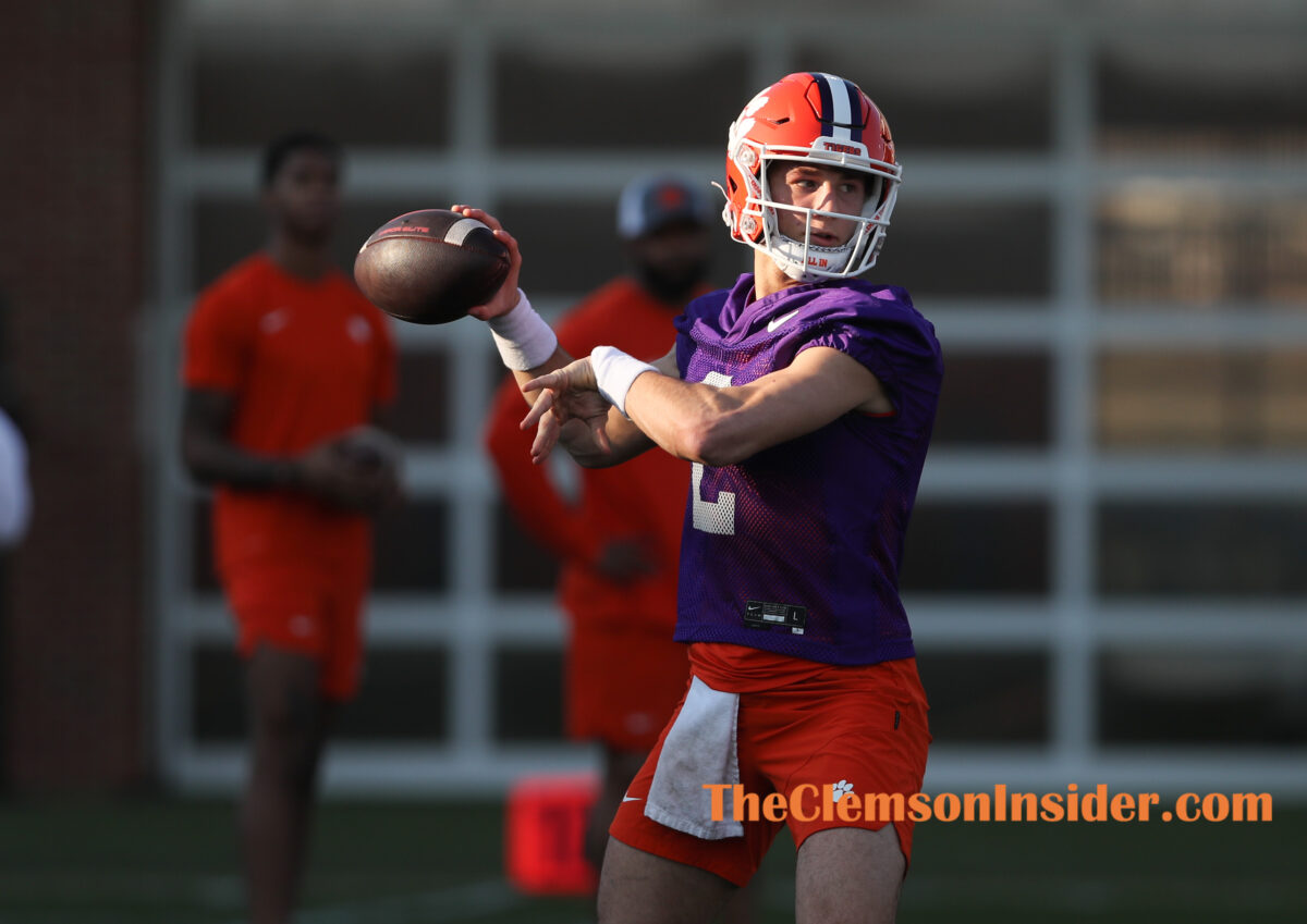 Swinney ‘excited’ about bulked-up Klubnik, ‘very similar’ to Watson