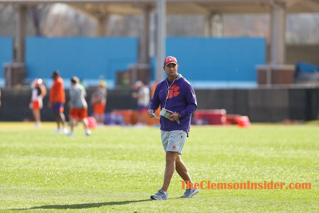 Injury updates from Swinney following Wednesday’s scrimmage