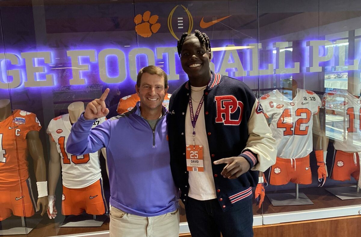 Clemson leaves big impression on one of nation’s top young O-linemen