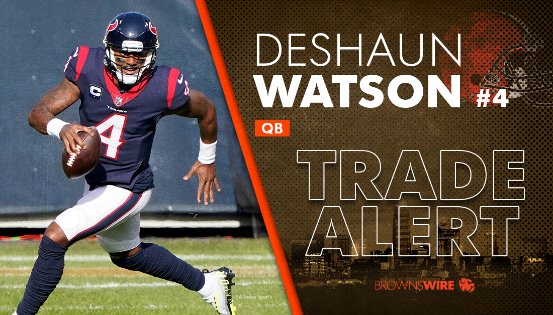 QB Deshaun Watson chooses the Browns with a trade expected to follow