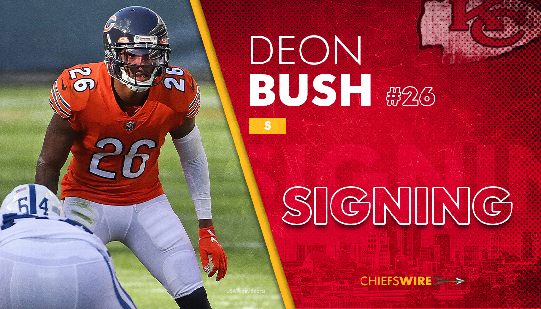 Chiefs to sign free agent S Deon Bush