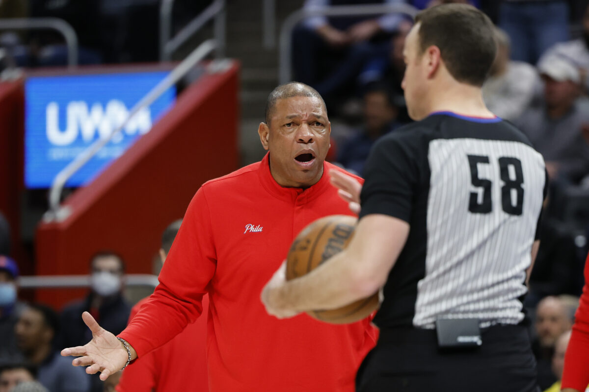 Doc Rivers discusses bench struggles in Sixers’ road loss to Pistons