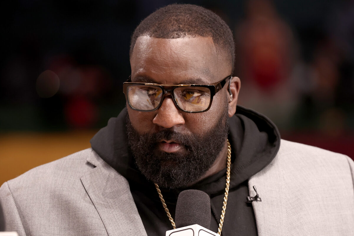 Kendrick Perkins fell for a fake story about Kyrie Irving and James Harden