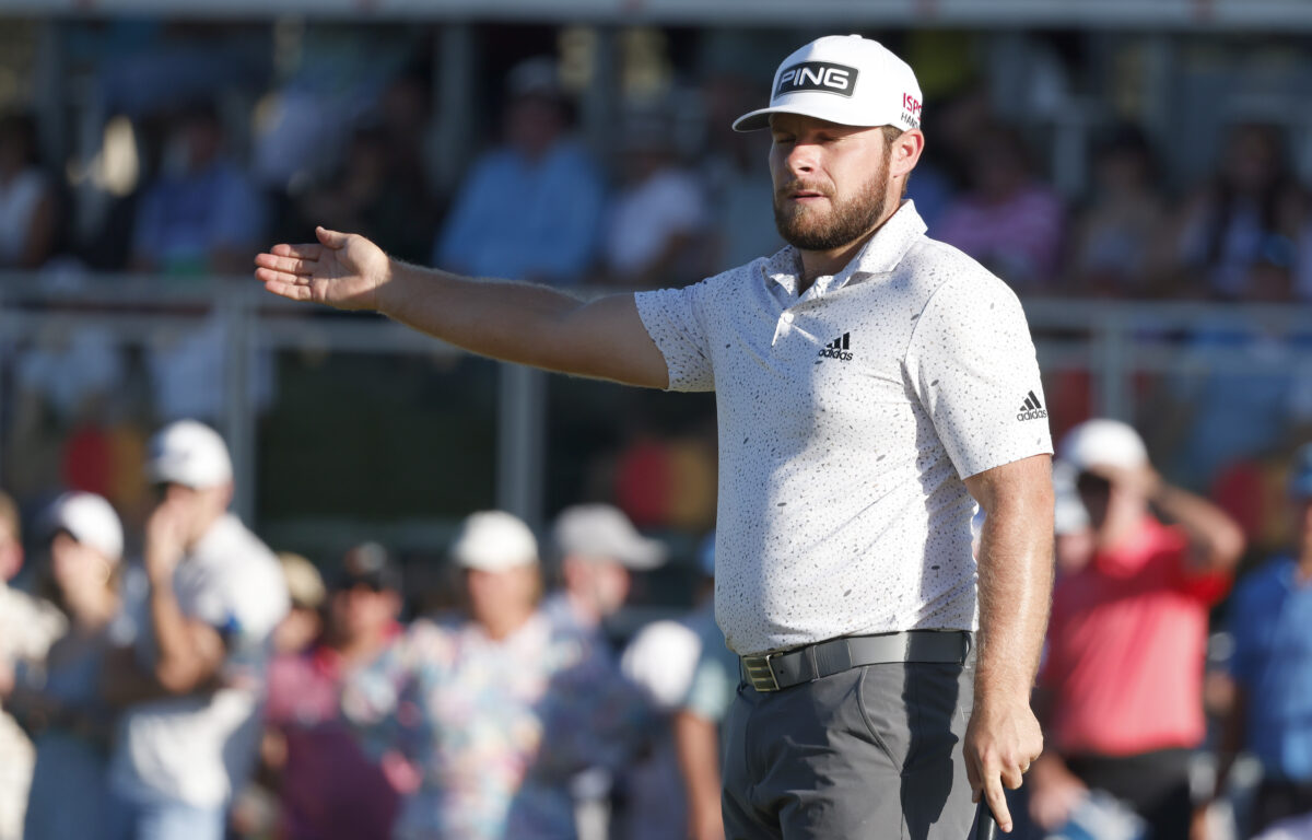 ‘Angry Golfer’ Tyrrell Hatton had a good reason for not yelling ‘fore!’ after hooking it through a fairway at Bay Hill