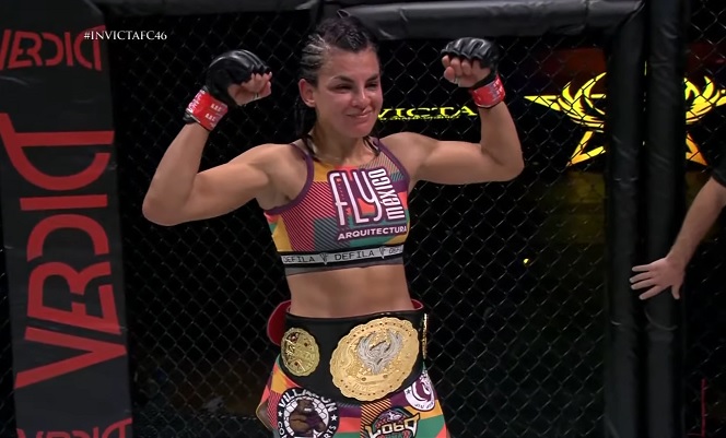 Invicta FC 46 results: Karina Rodriguez retains flyweight title in close split decision
