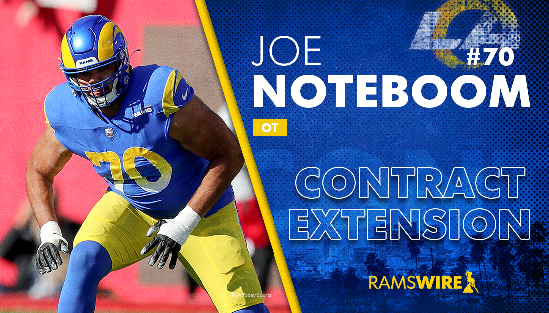 Rams are re-signing Joseph Noteboom to 3-year deal worth up to $47.5 million