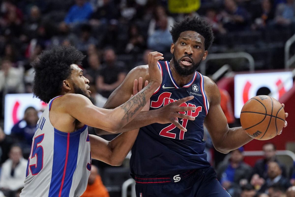 Player grades: Cade Cunningham leads Pistons past Joel Embiid, Sixers